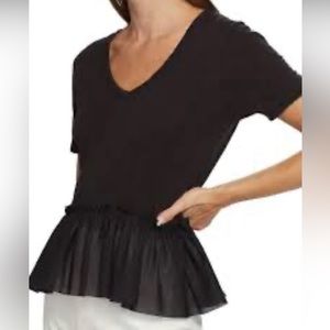 Marni Cotton Peplum Blouse